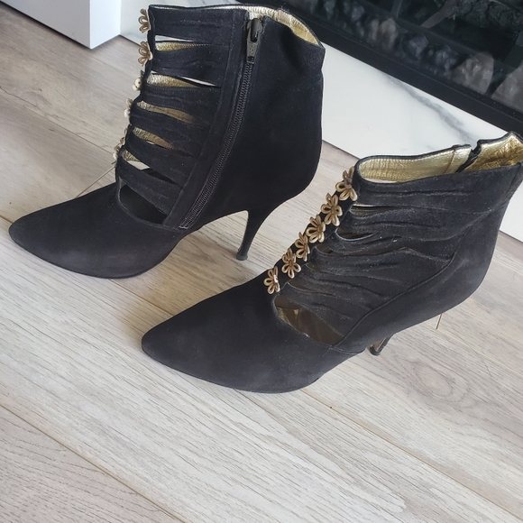 Suede Booties - Picture 3 of 3